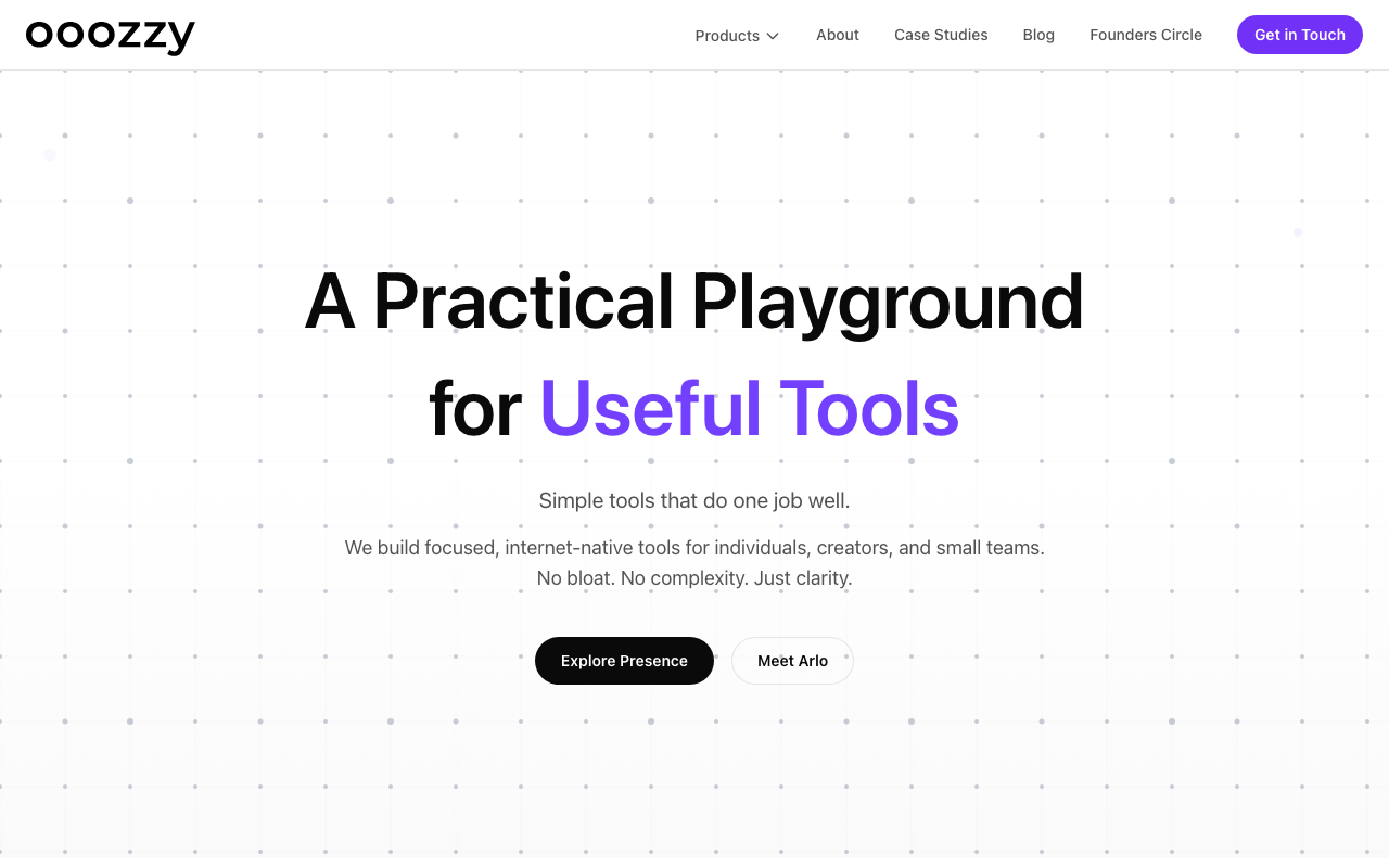 Screenshot of ooozzy.com